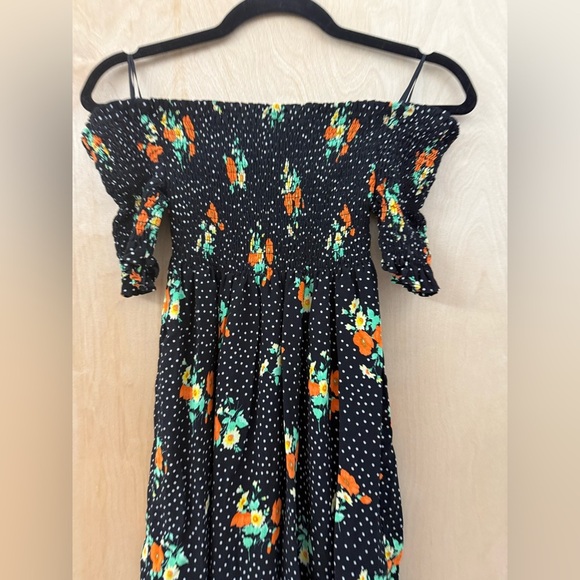 Zara Trafaluc Floral Off-Shoulder Dress: Eligible 3/$25 - Picture 2 of 7